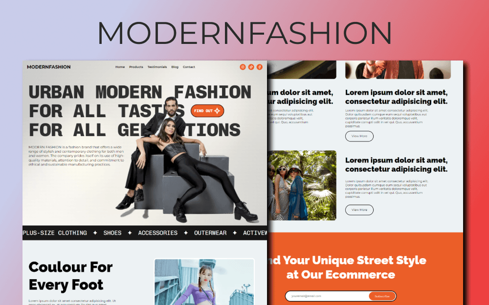 Modernfashion project picture